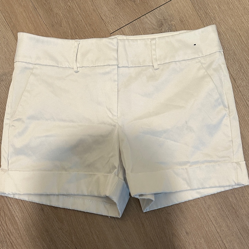 Women's White Shorts
